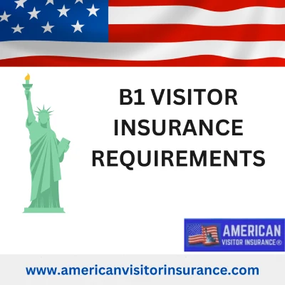 B1 visitor insurance requirements