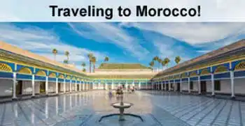 Travel insurance for Morocco