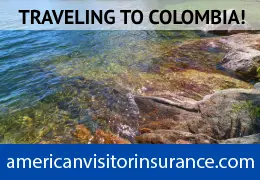 Buy travel insurance for Colombia