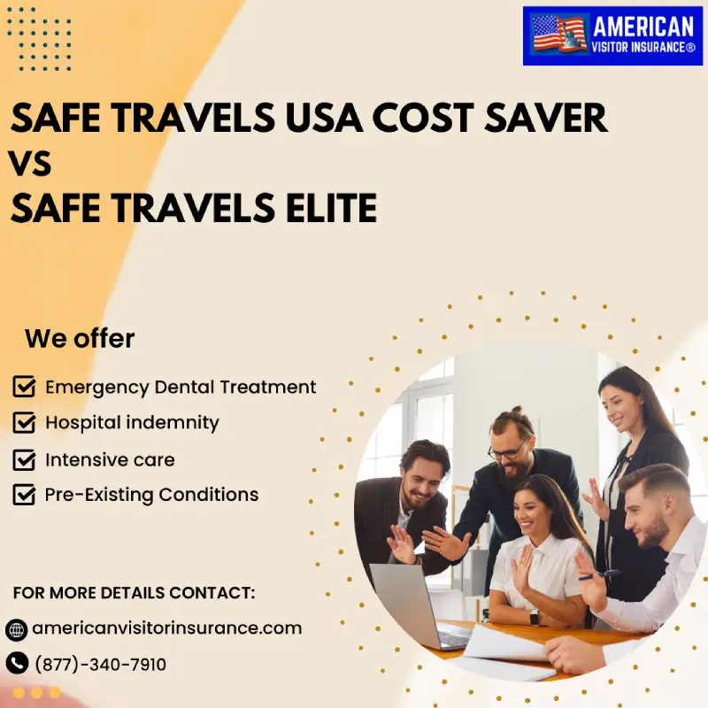 Safe Travels USA Cost Saver vs Safe Travels Elite Insurance