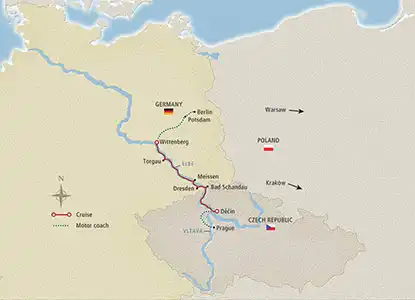 Elbe river Cruise