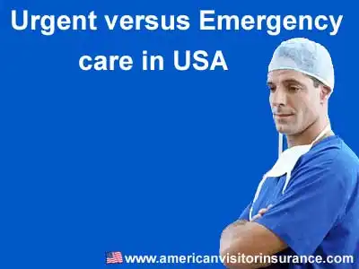 Urgent versus Emergency Care in US