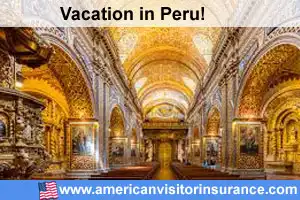 Buy travel insurance for Peru