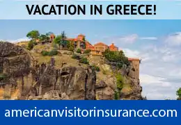 Tourist Insurance for Meteora Monasteries