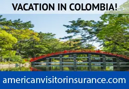 Buy travel insurance for Colombia