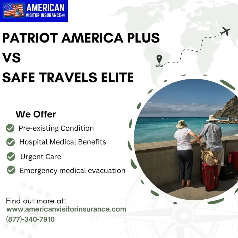 Patriot America Plus vs Safe Travels Elite Insurance