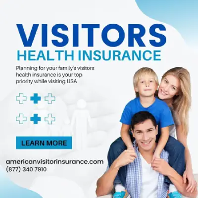 visitor immigrant insurance