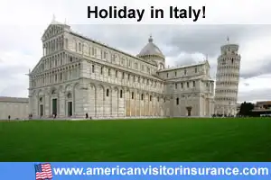 Travel insurance for Italy