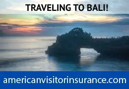 Buy travel insurance for Bali