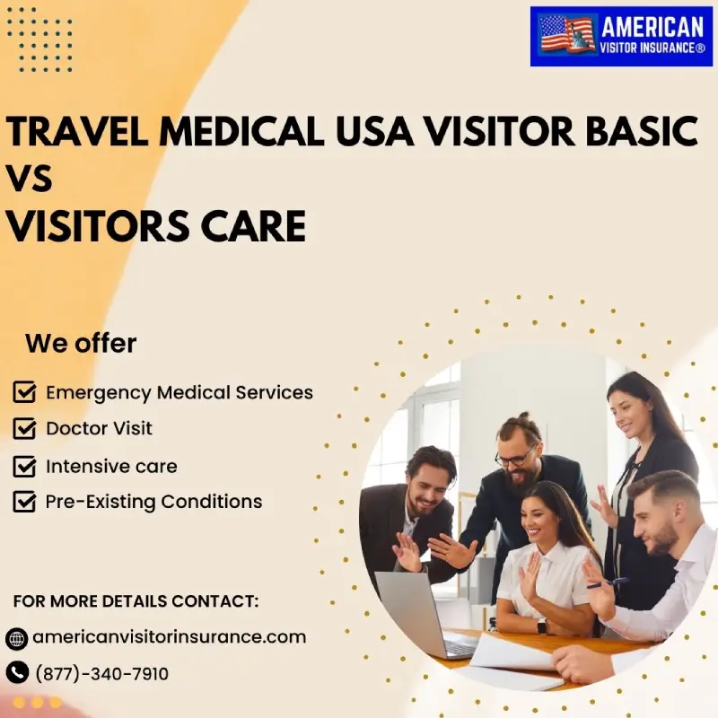 Travel Medical USA Visitor Basic vs Visitors Care