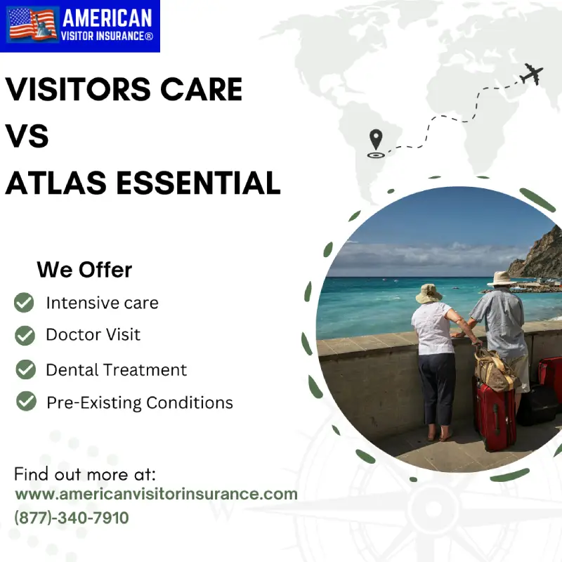 Visitors Care vs Atlas Essential insurance